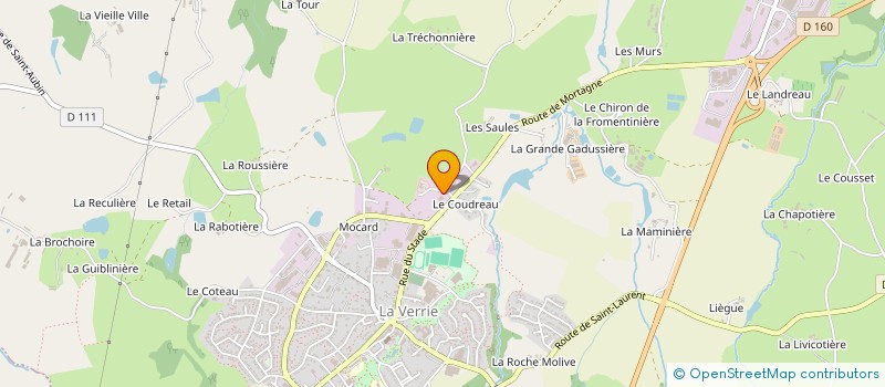 localisation de l'entreprise GARAGE CS AUTOMOBILES  CHANVERRIE