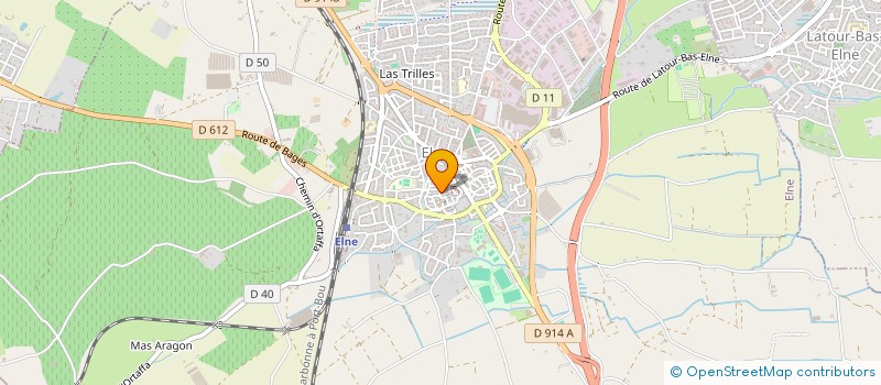 localisation de l'entreprise GARAGE D'ART  ELNE