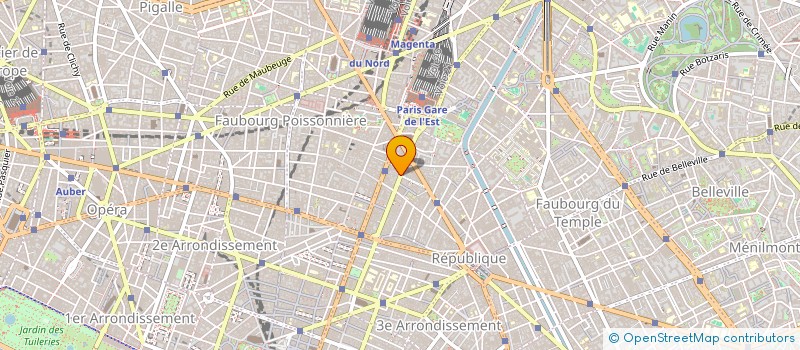 localisation de l'entreprise GARAGE D EPONE à PARIS