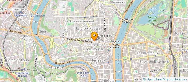 localisation de l'entreprise GARAGE DE CRIMEE à LYON