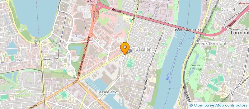 localisation de l'entreprise GARAGE DE GARONNE à BORDEAUX