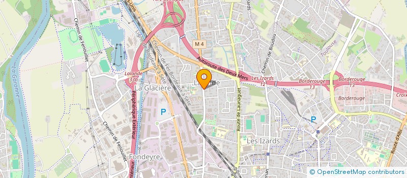 localisation de l'entreprise GARAGE DE L AVENUE à TOULOUSE