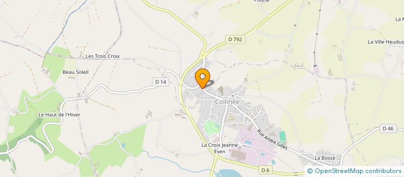 localisation de l'entreprise GARAGE DE L EPINETTE à LE MENE