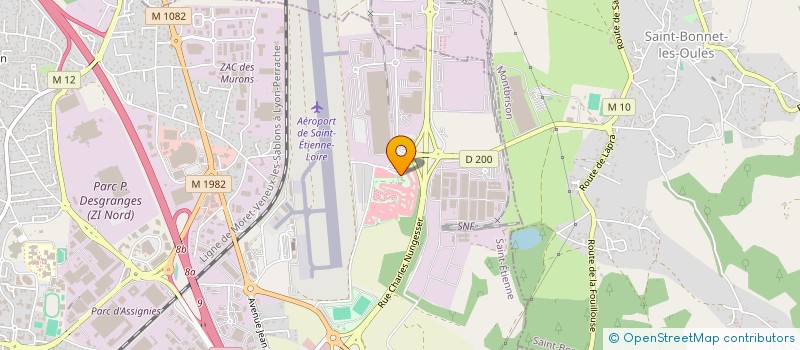 localisation de l'entreprise GARAGE DE L EXTREME  ANDREZIEUX-BOUTHEON