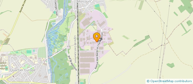 localisation de l'entreprise GARAGE DE LA 3E DIM  ROUVROY