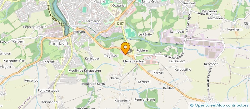 localisation de l'entreprise GARAGE DE LA BAIE DE DOUARNENEZ à DOUARNENEZ