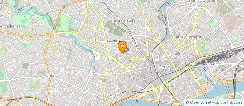 localisation de l'entreprise GARAGE DE LA BASTILLE à NANTES