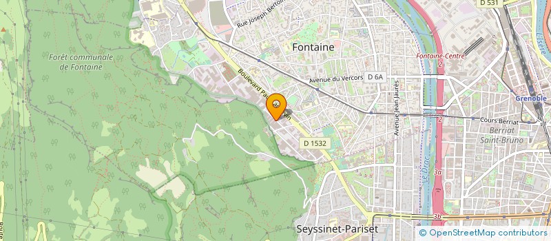 localisation de l'entreprise GARAGE DE LA FALAISE à FONTAINE