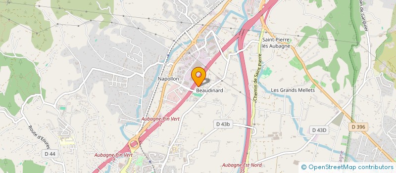 localisation de l'entreprise GARAGE DE LA FLEURIDE à AUBAGNE