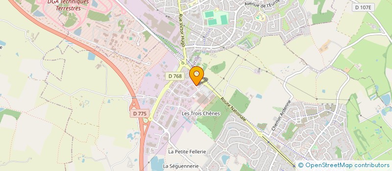 localisation de l'entreprise GARAGE DE LA MAYENNE à AVRILLE