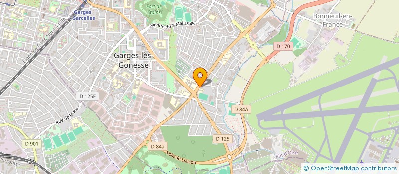 localisation de l'entreprise GARAGE DE LA NOUVELLE ETOILE  GARGES-LES-GONESSE