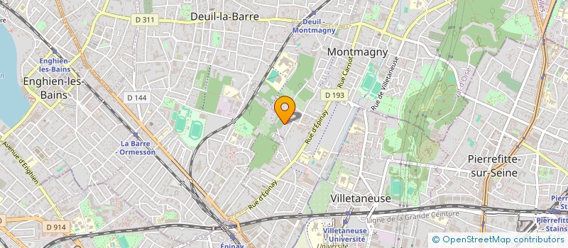 localisation de l'entreprise GARAGE DE LA PLANTE DES CHAMPS  MONTMAGNY