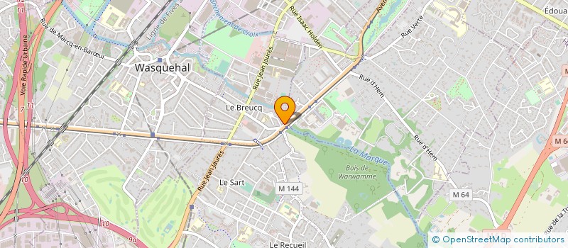 localisation de l'entreprise GARAGE DE LA RIVIERA à VILLENEUVE-D'ASCQ