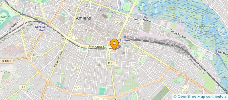 localisation de l'entreprise GARAGE DE LA VEILLERE à AMIENS