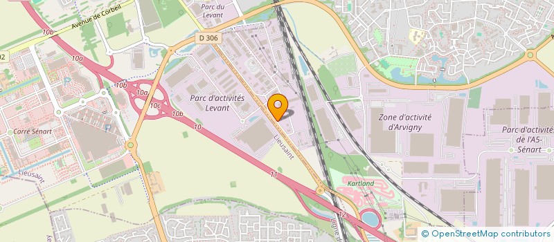 localisation de l'entreprise GARAGE DE MOISSY CRAMAYEL à MOISSY-CRAMAYEL