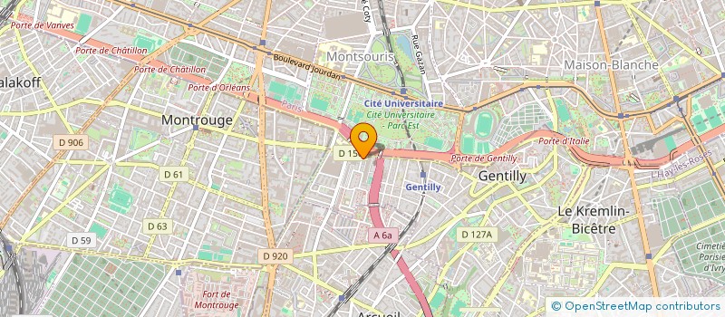 localisation de l'entreprise GARAGE DEDOUVRE à GENTILLY
