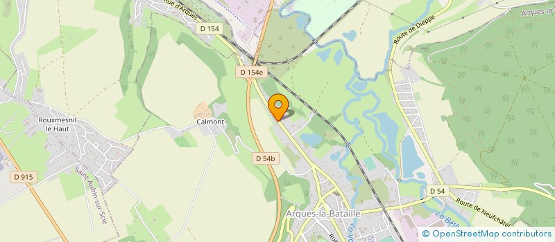 localisation de l'entreprise GARAGE DELANNOY à ARQUES-LA-BATAILLE
