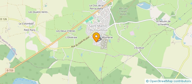 localisation de l'entreprise GARAGE DELAUNAY à SAINT-GEORGES-SUR-LOIRE