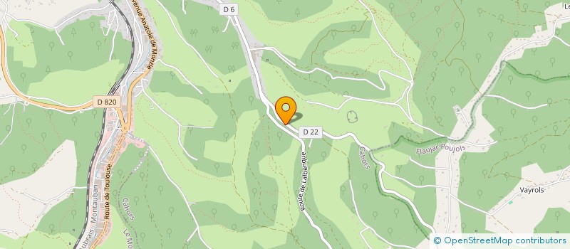 localisation de l'entreprise GARAGE DELCLOUP  CAHORS