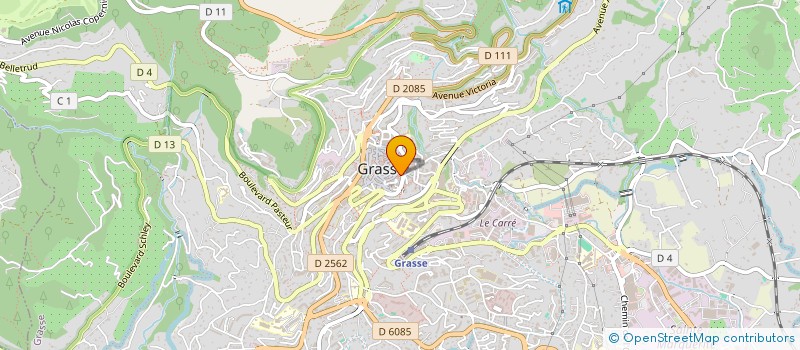 localisation de l'entreprise GARAGE DES ANGES  GRASSE