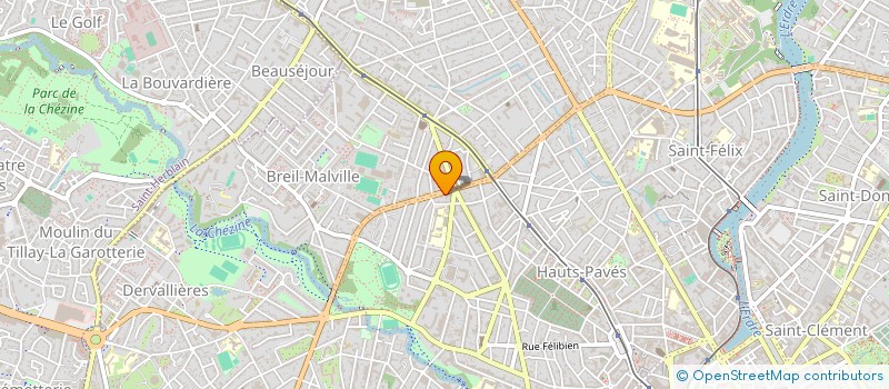 localisation de l'entreprise GARAGE DES ANGLAIS à NANTES