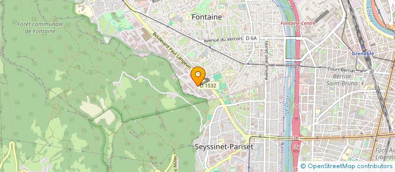 localisation de l'entreprise GARAGE DES BALMES à FONTAINE