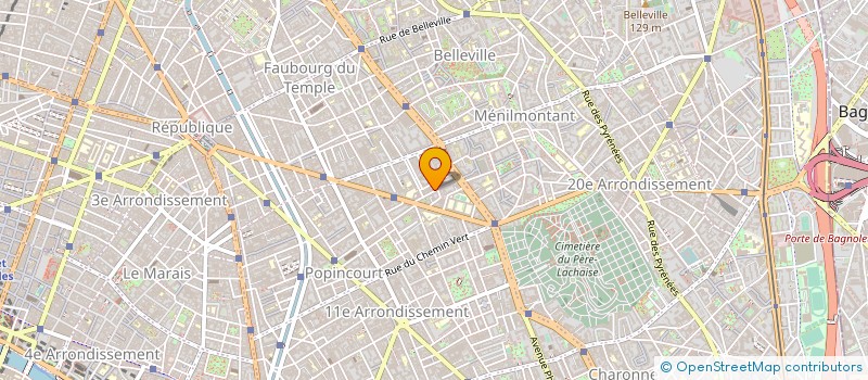 localisation de l'entreprise GARAGE DES BLUETS AUTO à PARIS