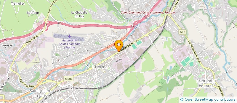 localisation de l'entreprise GARAGE DES ROUARDES BOUCHET ET COMPAGNIE à L'HORME