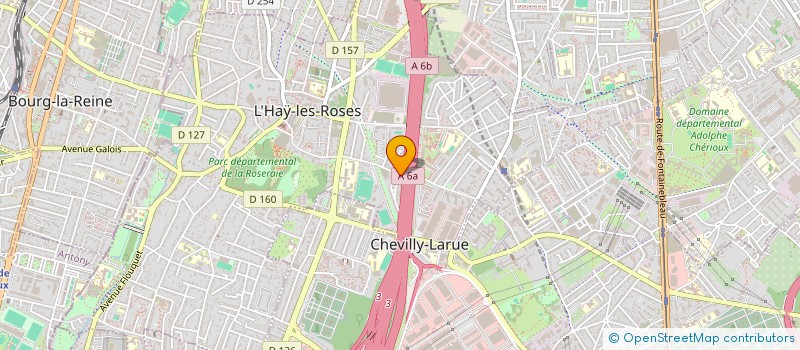 localisation de l'entreprise GARAGE DES SPORTS  L'HAY-LES-ROSES