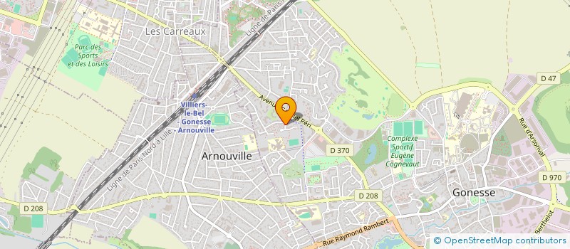 localisation de l'entreprise GARAGE DES TROIS FRERES à GONESSE