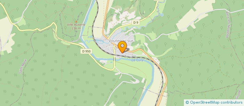 localisation de l'entreprise GARAGE DESPRES AUTO  VOUTENAY-SUR-CURE