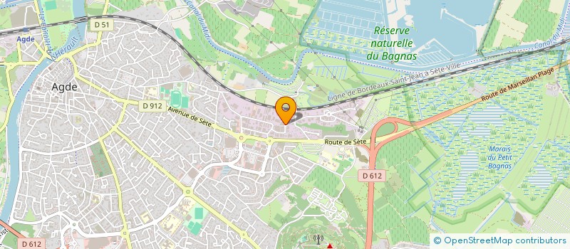 localisation de l'entreprise GARAGE DOUZAL ET FILS à AGDE