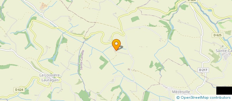 localisation de l'entreprise GARAGE DU BENEZ  SAINTE-CAMELLE