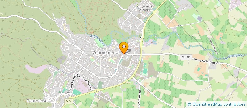localisation de l'entreprise GARAGE DU CAPDALLIECH à COURNONTERRAL