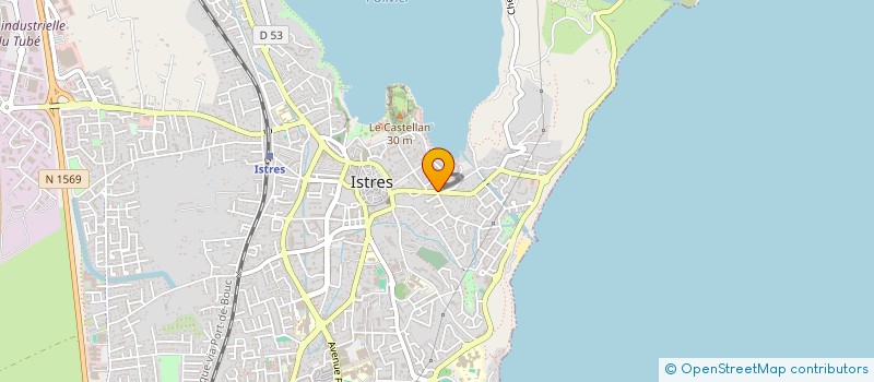 localisation de l'entreprise GARAGE DU CASTELLAN à ISTRES