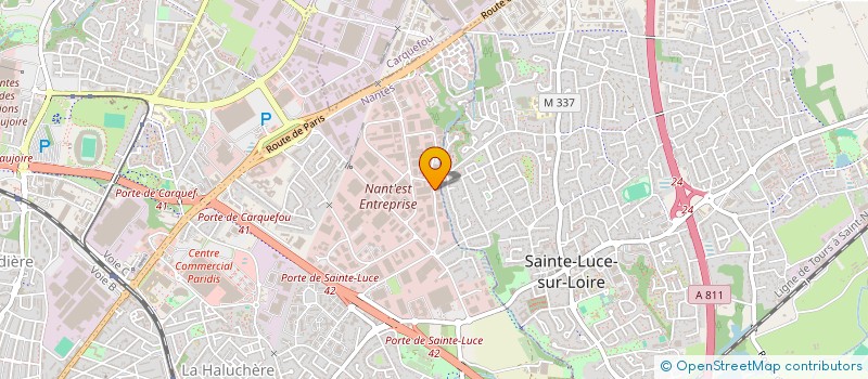 localisation de l'entreprise GARAGE DU COIN DU 44 à NANTES