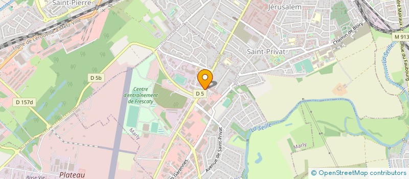 localisation de l'entreprise GARAGE DU FAUBOURG  MARLY