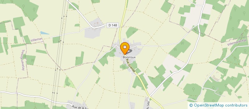 localisation de l'entreprise GARAGE DU GOLF  TREUZY-LEVELAY