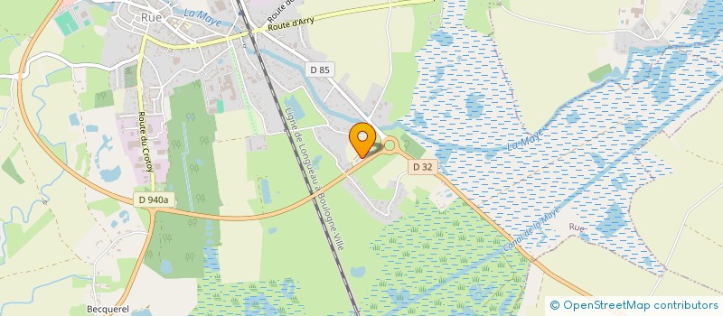 localisation de l'entreprise GARAGE DU LITTORAL  RUE