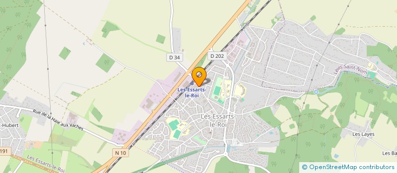 localisation de l'entreprise GARAGE DU MOULIN à LES ESSARTS-LE-ROI