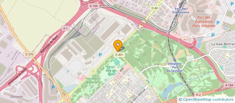 localisation de l'entreprise GARAGE DU NORD à AULNAY-SOUS-BOIS