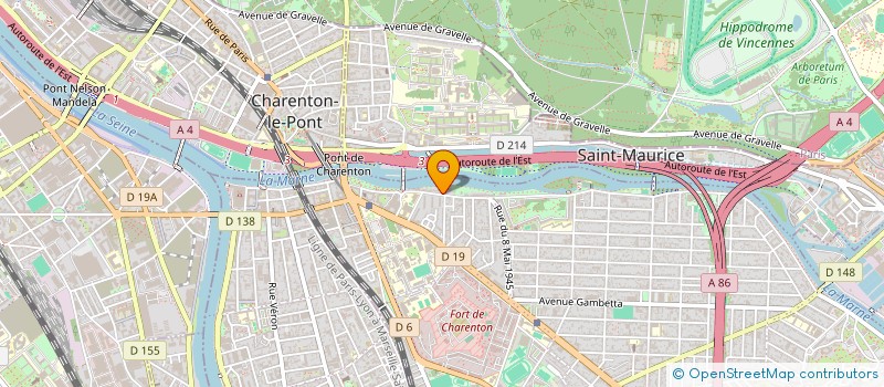 localisation de l'entreprise GARAGE DU PARC MAISONS-ALFORT à MAISONS-ALFORT