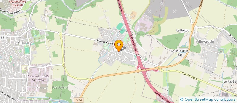 localisation de l'entreprise GARAGE DU PIN à LE PIN
