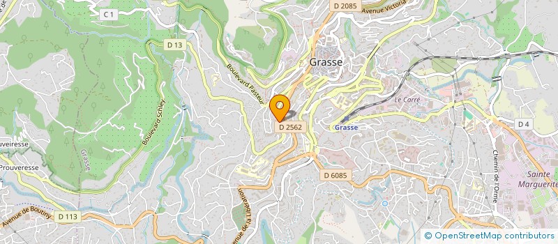 localisation de l'entreprise GARAGE DU PRINTEMPS  GRASSE