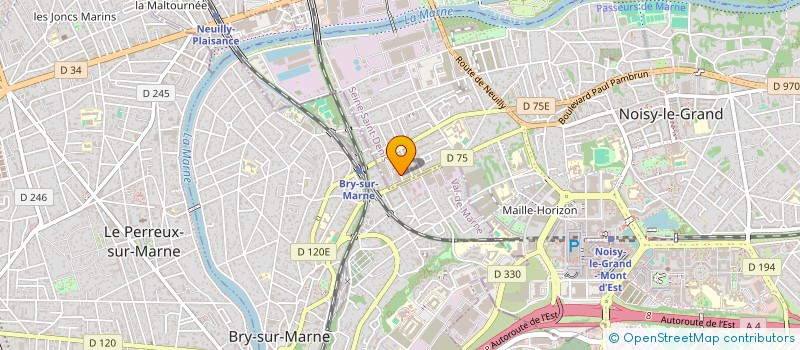 localisation de l'entreprise GARAGE DU RER à NOISY-LE-GRAND
