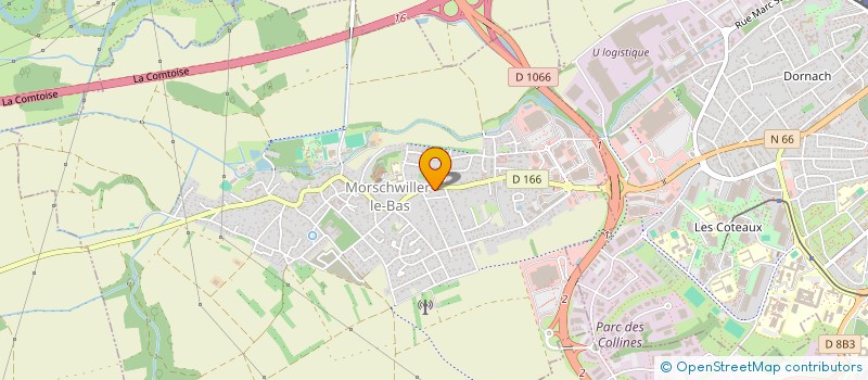 localisation de l'entreprise GARAGE DU SOLEIL à MORSCHWILLER-LE-BAS
