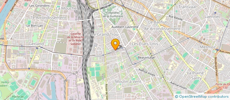 localisation de l'entreprise GARAGE DU SOLEIL  FRANCHEVILLE