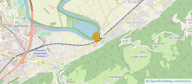 localisation de l'entreprise GARAGE DU SONNANT  MURIANETTE