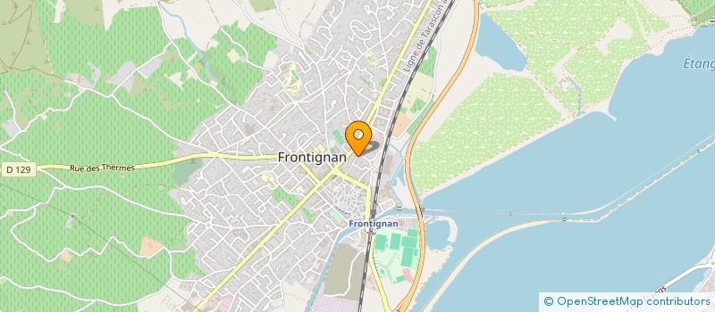 localisation de l'entreprise GARAGE DU SOUFRE à FRONTIGNAN