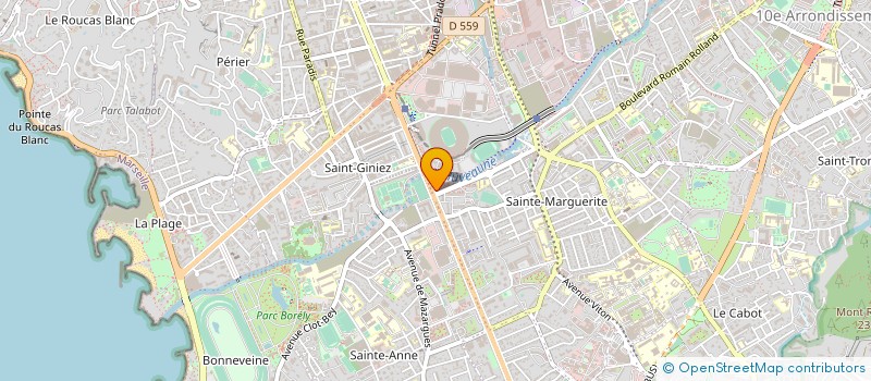 localisation de l'entreprise GARAGE DU SQUARE à MARSEILLE